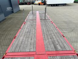 Broshuis 750cm extendable flatbed trailer / SAF + drumbr...