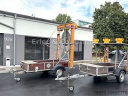 Nissen Verkehrsleitanhänger,