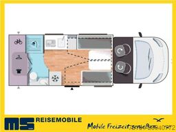 CHAUSSON 630 TITANIUM / - 2026 - / EINZEL.- HUBBETTEN