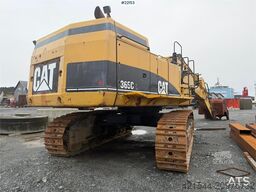 CAT 365C excavator with tooth bucket