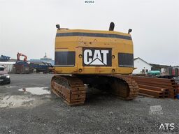 Caterpillar 365C excavator with tooth bucket