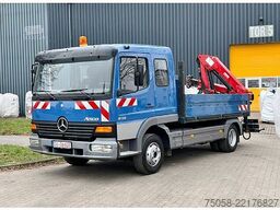 Mercedes-Benz ATEGO 818 - Pritsche - Kran - 137 TKm