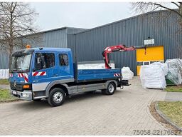 Mercedes-Benz ATEGO 818 - Pritsche - Kran - 137 TKm