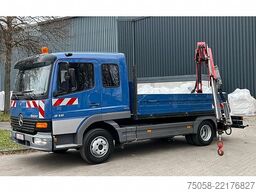 Mercedes-Benz ATEGO 818 - Pritsche - Kran - 137 TKm