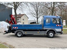 Mercedes-Benz ATEGO 818 - Pritsche - Kran - 137 TKm