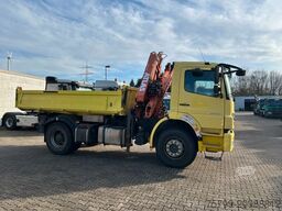 MERCEDES-BENZ 1833 Axor 3Skipper + ATLAS Kran + Seilwinde 4x2