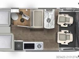 EURAMOBIL Van V 635 EB Klimaauto., Fahrassistenzpaket, RFK