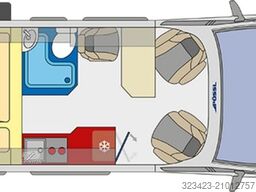 PÖSSL Roadstar X Mercedes 190 PS Autark Paket, AHK