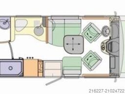 CONCORDE Credo 791 L EINZELBETTEN+SAT/TV+AUTOMATIK