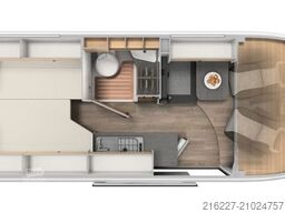 SUNLIGHT Camper Van CLIFF 640 Längsbetten+Markise