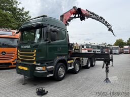 Scania R450 8X4 Kran Fassi F660 bis 34 Meter