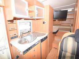 DETHLEFFS T 6611 ADVANT. EINZELBETTEN 2SOLAR SAT+TV LUFTF.