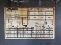 Krone Wechselbrücken Anhänger Plane Spriegel Interne Nr. 0319