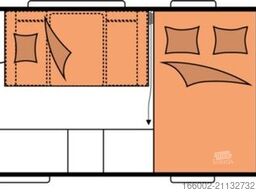 HOBBY Excellent Edition 490 KMF Garagenklappe