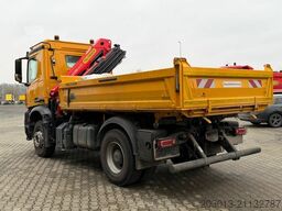 MERCEDES-BENZ AROCS 1843 4x2 Kipper Kran Palfinger PK12.501