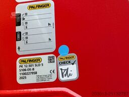 MERCEDES-BENZ AROCS 1843 4x2 Kipper Kran Palfinger PK12.501