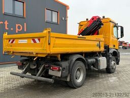 MERCEDES-BENZ AROCS 1843 4x2 Kipper Kran Palfinger PK12.501