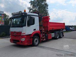 MERCEDES-BENZ Arocs 2532 6x2 Kipper Bordmatik KRAN Abrollkippe