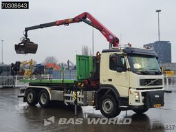 Volvo FM 370 6X2 HMF 1643 Z2 Crane 20tons AJK contain...