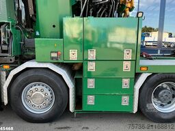 Scania R 490 8x4 Euro 6 Effer 140 Tonmeter laadkraan +...