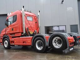 Scania T124-400 6x2 - MANUAL - OLD TACHO - WHEELBASE 3...