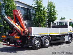 MAN TGS 26.360 Flatbed / Fassi F175 7.7 T /