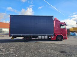 SCANIA G410 Volumen, Edscha, Hubdach+Tandemhänger