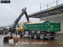 Scania P410 P 8X4 NL-Truck HMF 1800K3 Kran Crane HSW 2...