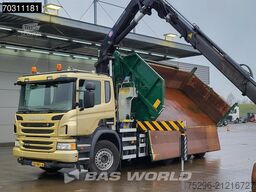 Scania P410 P 8X4 NL-Truck HMF 1800K3 Kran Crane HSW 2...