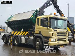 Scania P410 P 8X4 NL-Truck HMF 1800K3 Kran Crane HSW 2...