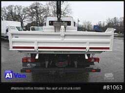 MERCEDES-BENZ Atego 823 Kipper Kran, Hiab, Klima, 2x AHK,Meiller