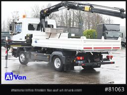 MERCEDES-BENZ Atego 823 Kipper Kran, Hiab, Klima, 2x AHK,Meiller