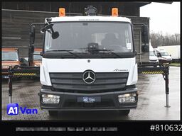 MERCEDES-BENZ Atego 823 Kipper Kran, Hiab, Klima, 2x AHK,Meiller