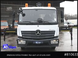 MERCEDES-BENZ Atego 823 Kipper Kran, Hiab, Klima, 2x AHK,Meiller