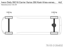 Iveco Daily 35C16 Carrier Xarios 350 Koel+Vries+verwa...