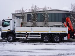Mercedes-Benz Arocs 2633 flatbed truck / Crane FASSI