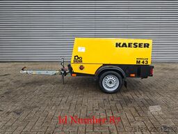 Kaeser M43 7 Bar 2 pieces German registration papers!