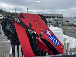 Volvo FM450 Crane Truck w/ 21 t/m HMF crane and Lift. 19