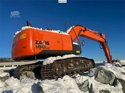Hitachi ZX180LC-5B excavator w/ rototilt, digging bucket a
