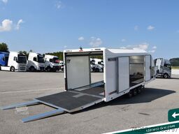 BRIAN JAMES TRAILERS Race Transporter 7 Seilwinde Solar Kamera