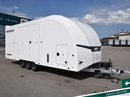 BRIAN JAMES TRAILERS Race Transporter 7 extra Hoch Solar Kamera