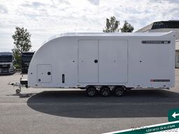 BRIAN JAMES TRAILERS Race Transporter 7 extra Hoch Solar Kamera