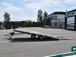 BRIAN JAMES TRAILERS T-Transporter Kippbar Seilwinde Rampen