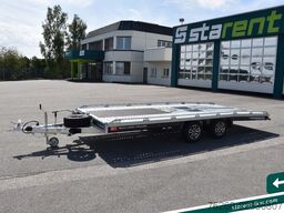 BRIAN JAMES TRAILERS T-Transporter Kippbar Seilwinde Rampen