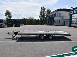 BRIAN JAMES TRAILERS T-Transporter Kippbar Seilwinde Rampen
