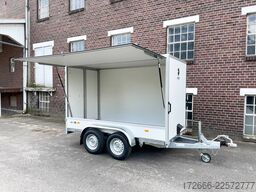 Hapert Trailers HAPERT SAPPHIRE L-2 | ABS | SEITENKLAPPE 300X150X180CM 2000KG KOFFERANHÄNGER