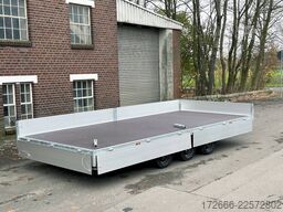 Hapert Trailers HAPERT AZURE H-3 | TRIDEM 605X220X30CM 3500KG HOCHLADER | NFW | PARABELFEDER