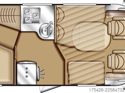 HYMER/ERIBA Tramp CL 554 * Komfort-Line Paket*SAT+TV*