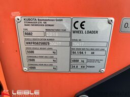 KUBOTA R082*Hydr.Schnellwechsler*Pal.Gabel*nur 539h*