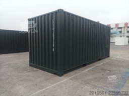 20 Fuß RAL9005 CONTAINER SEECONTAINER LAGERCONTAINER SELF STORAGE NEU
